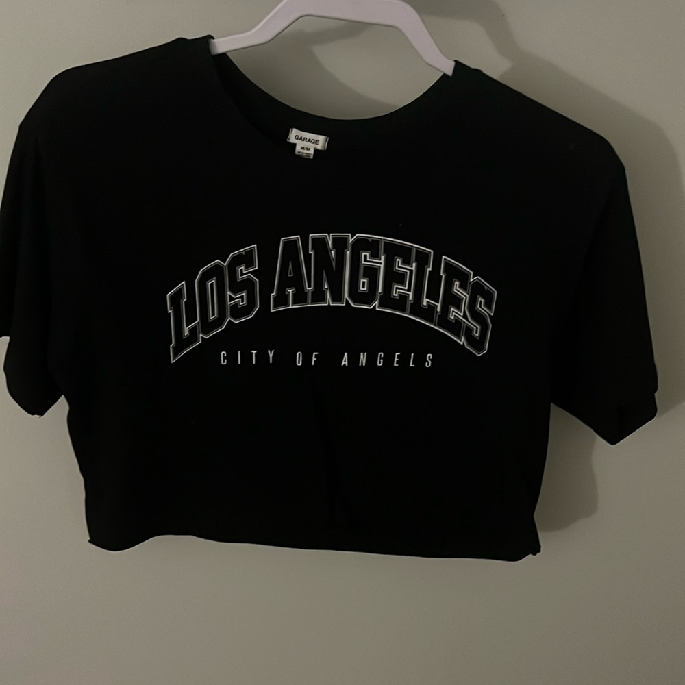 Garage crop tee